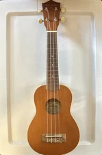 Mitchell MU40NT Model Wooden Soprano Ukulele W/ Bag + Clip On Tuner + Strap