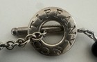 Awesome Tiffany & Co Sterling Onyx Ball Toggle Bracelet With Box No Pouch — photo 6
