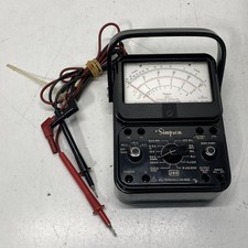 Radio Multímetro Analógico Simpson 260 (Para Piezas/Reparación)