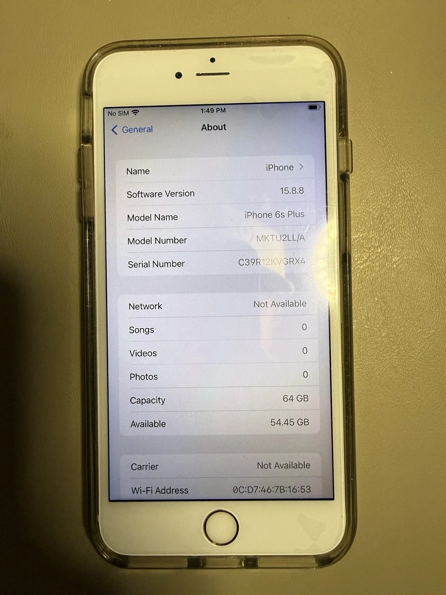 iPhone 6s Plus 64GB Wi-Fi for sale | eBay