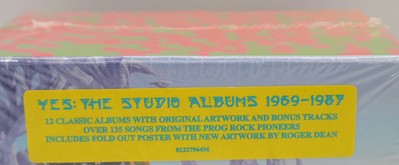 美品 Yes The Studio Albums 1969-1987 YES - The Studio Albums 1969-1987 - CD Box Set