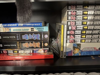 Manga Lot Including d.Gray-Man, Animal Land, Black jack, And Air Gear!!!