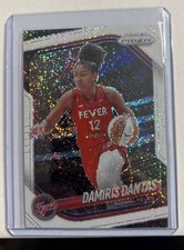 2025 Panini Prizm WNBA White Sparkle Prizm Damiris Dantas #42