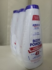 Ammens Original Body Powder Talc Free Naturally Derived Cornstarch 11oz 3pk