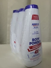 Ammens Original Body Powder Talc Free Naturally Derived Cornstarch 11oz 3pk
