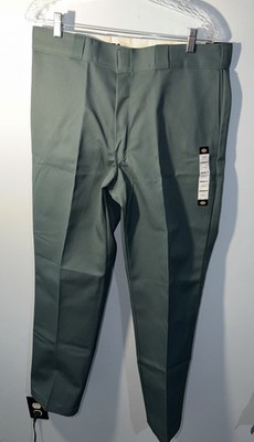 DICKIES Men's 874 Pants Original Fit Work Uniform Green NEW NWT Size 36 x 32