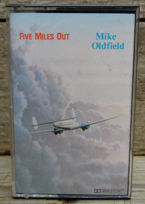Mike Oldfield ''Five Miles Out'' 1982 Single Audio Cassette Tape