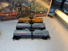 🚂 HO -VINTAGE SET OF 2 - DUPONT FREON & 1- SHELL  SINGLE DOME TANK CARS 💥H3345