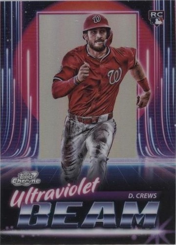 2025 Topps Chrome Cosmic Coby Mayo #UB-3 Orioles Ultraviolet Beam 