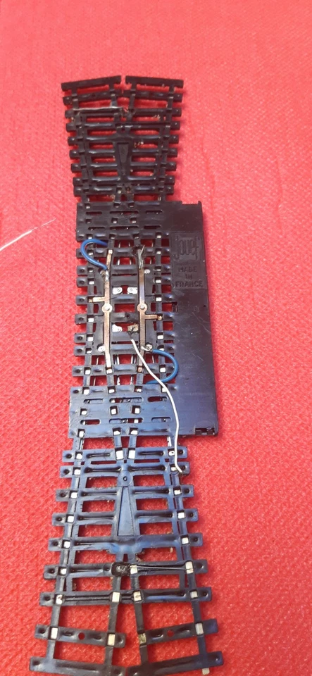 Jouef et autre 2 Rails Grand Croisement Aiguillage Électrique ho train sncf - Photo 4/4