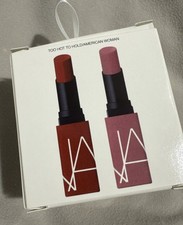 NARS LIPS MINI SET - Too hot to hold & American Woman Neu in Box Matt Original