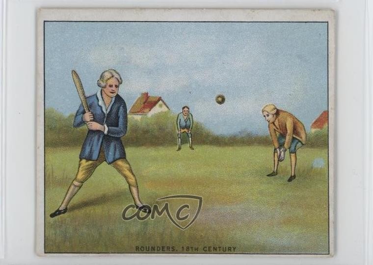 1923 Sarony Origin of Games Tobacco Large Rounders #11 11bd