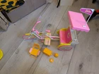 Vintage 1987 California Dream Barbie Beach Taxi Playset