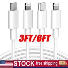 USB C-L Fast Charger Cable Type USB C PD Cord to For iPhone 14 13 12 11 Pro Max