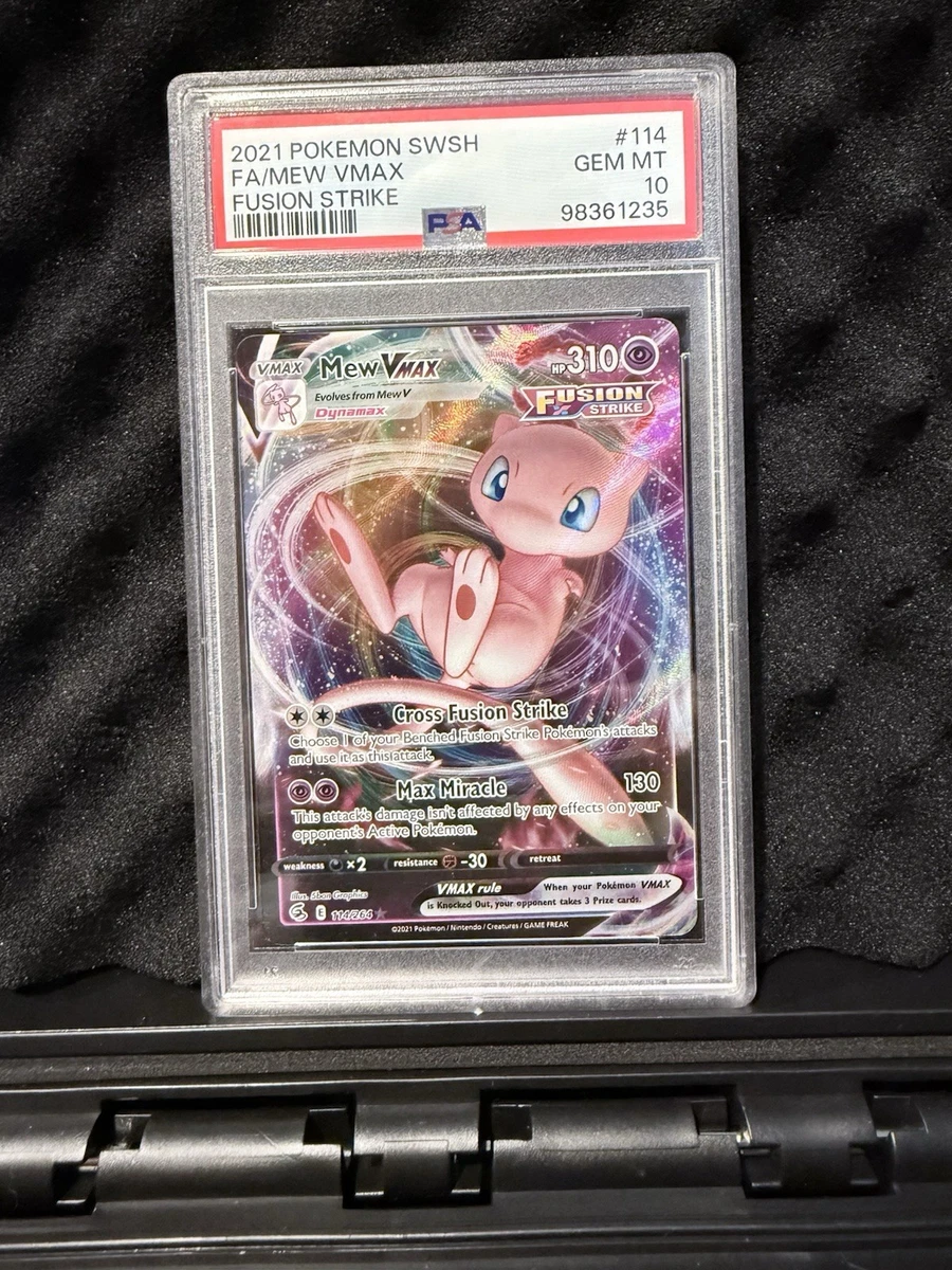 Mew Pokémon TCG Professional Sports Authenticator (PSA) Grade 10