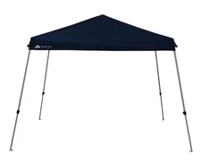 Ozark Trail 10' x 10' Instant Slant Leg Canopy Pop-Up Shading Shelter,Dusty Blue
