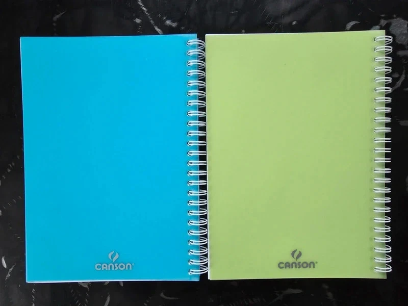Lot de 2 carnets de croquis Canson A5 14,8x21cm - Photo 2/3