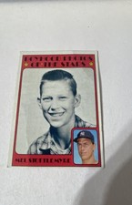 1972 Topps - Boyhood Photos of the Stars Mel Stottlemyre #492 B2