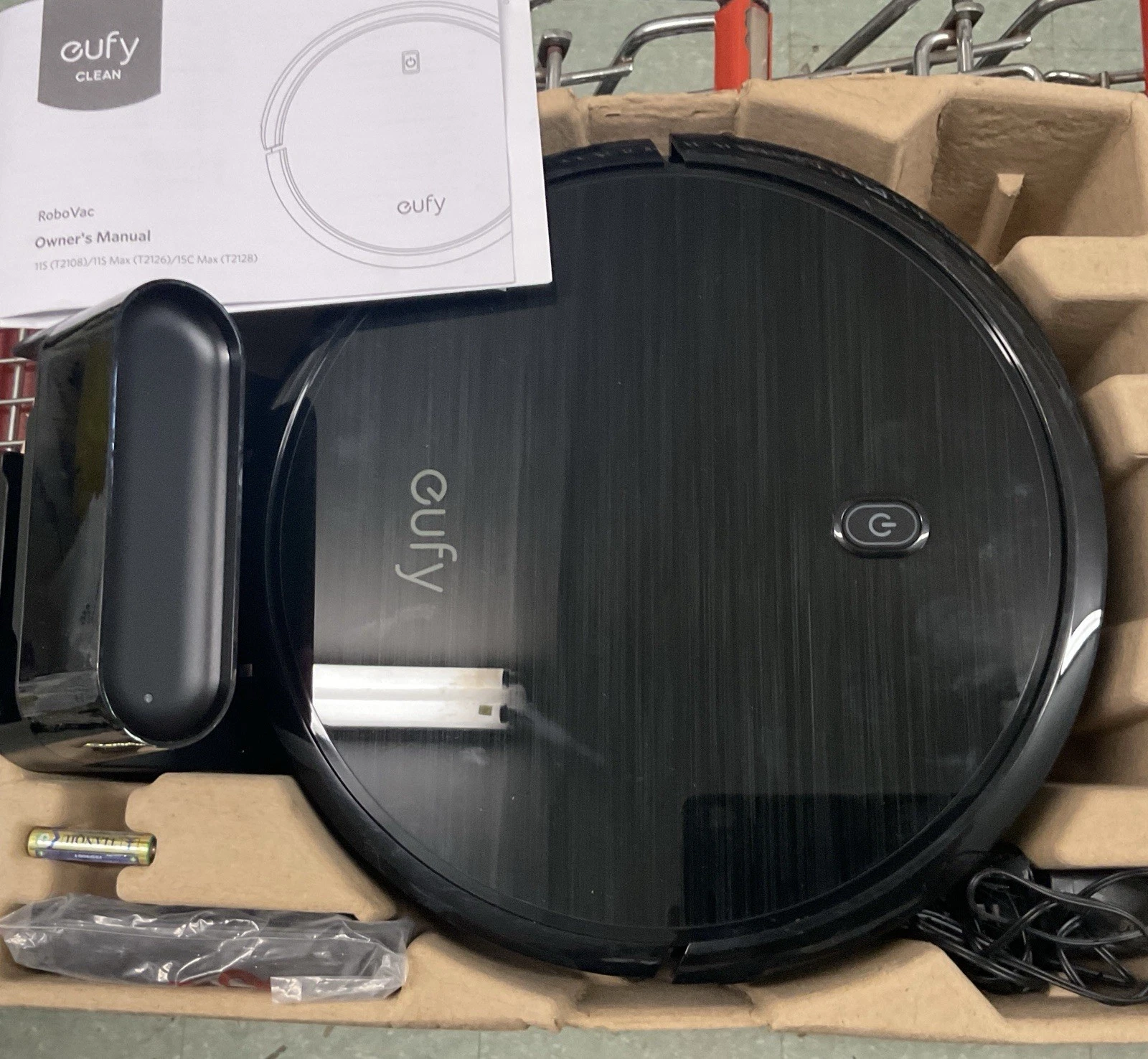 eufy Clean 11S RoboVac T2108 Robotic Vacuum, Cordless Bagless, Black
Opens in a new window or tab