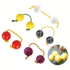 Sand Eggs Asalato African Shakers Rhythm Fingertip Ball Adjustable Strap