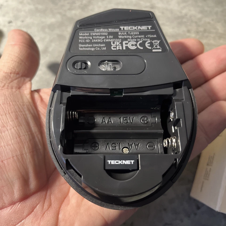 Tecknet TK-MS317 Bluetooth & Wireless Mouse - Image 3 of 4