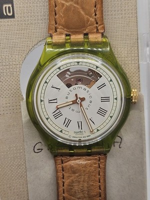 Swatch Automatic  1992 Vintage Original Watch Inklusive Original Box Und Rechnun
