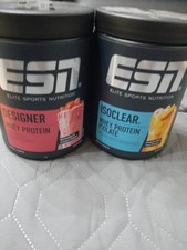 ESN WHEY PROTEIN DESIGNER & ISO CLEAR ELITE SPORTS NUTRITION