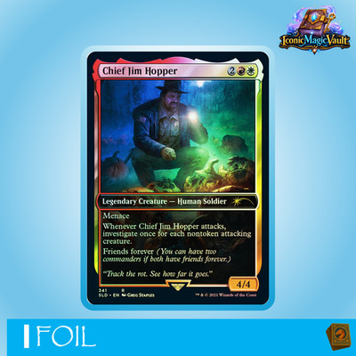 Chief Jim Hopper | FOIL | MTG | Secret Lair x Stranger Things | NM | EN