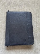 Aarōn Leather Portfolio Binder (Genuine Leat...