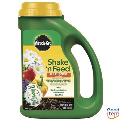 Miracle-Gro Shake 'N Feed All Purpose Continuous Release Plant Food 4.5lb