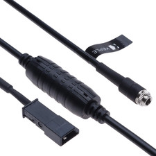 AUX Input Audio Cable Car Adapter Compatible with B M W E39 E46 E53 BM54 X5 16:9