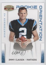 2010 Panini Gridiron Gear Rookie Orientation Silver /250 Jimmy Clausen #30 0a1