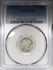 1921-D Mercury Dime PCGS G4 Circulated Key Date 10C