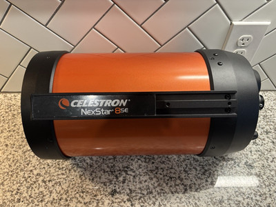 Celestron NexStar 8SE Telescope 8'' - Cracked Corrector Lens - Parts/Repair AS-IS