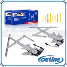 2x Front Power Window Regulator for 06-08 Isuzu 04-12 Chevy Colorado GMC Canyon