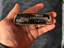 HARMONICA HUANG STAR PERFORMER HARP F TENOR LOW F NEW W/case HOHNER QUALITY