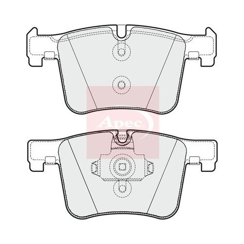 APEC Brake Pad Set, disc brake PAD1830