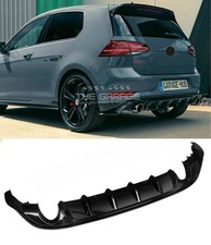 DIFFUSORE POSTERIORE per VW GOLF 7.5 dal 2017 --> Upgrade TCR -   Nero Lucido