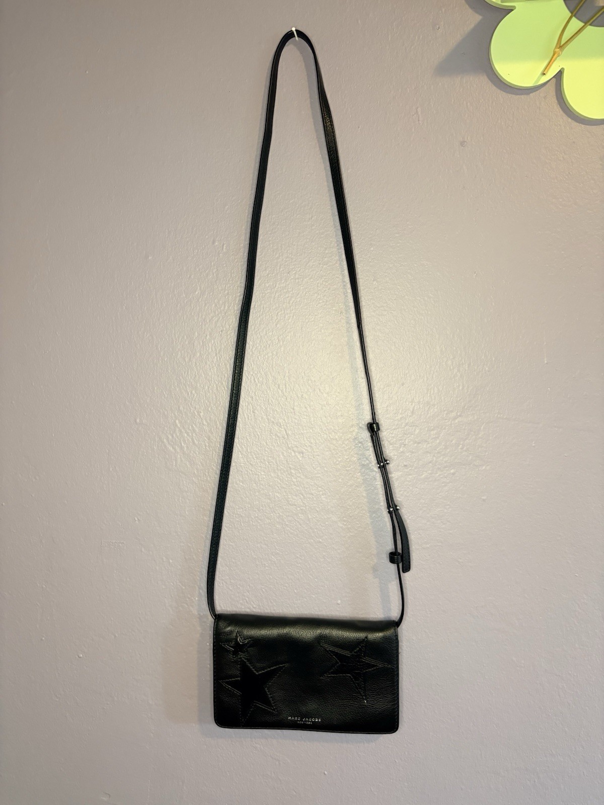 Authentic Marc Jacob’s Patchwork Shoulder Bag Lea… - image 3