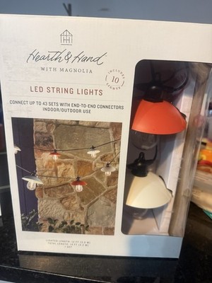 LED String Lights Hearts And Hands Includes 10 Lights Can Connect 43 End To End