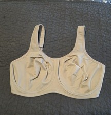 Wacoal Simone Sports Bra 855170 Sz 38DDD Nude Underwire Adjustable Strap