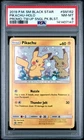 Pokemon Pikachu Holo SM162/181 Team Up Single Pack Blisters PSA 8