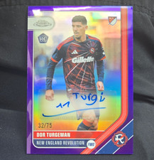 Dor Turgeman Chrome 2026 Purple /75 Auto