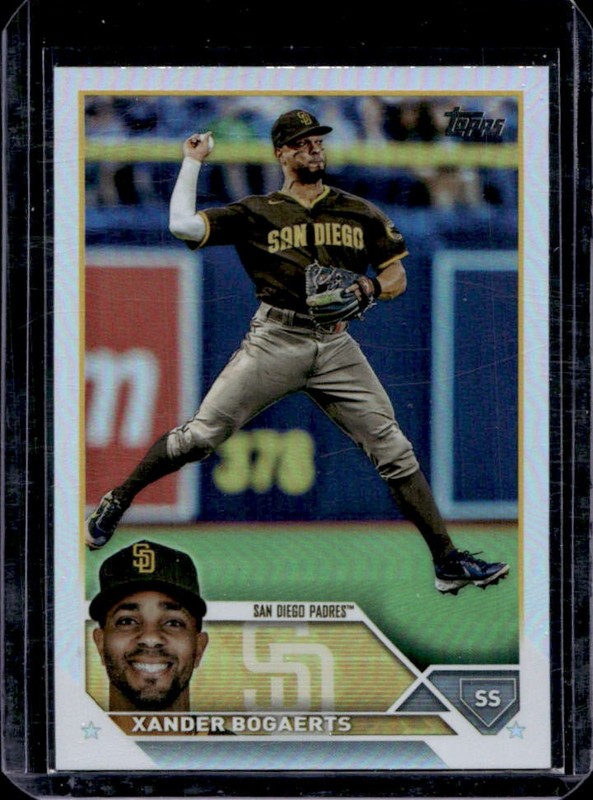 2023 Topps Xander Bogaerts Rainbow Foil #538 Padres