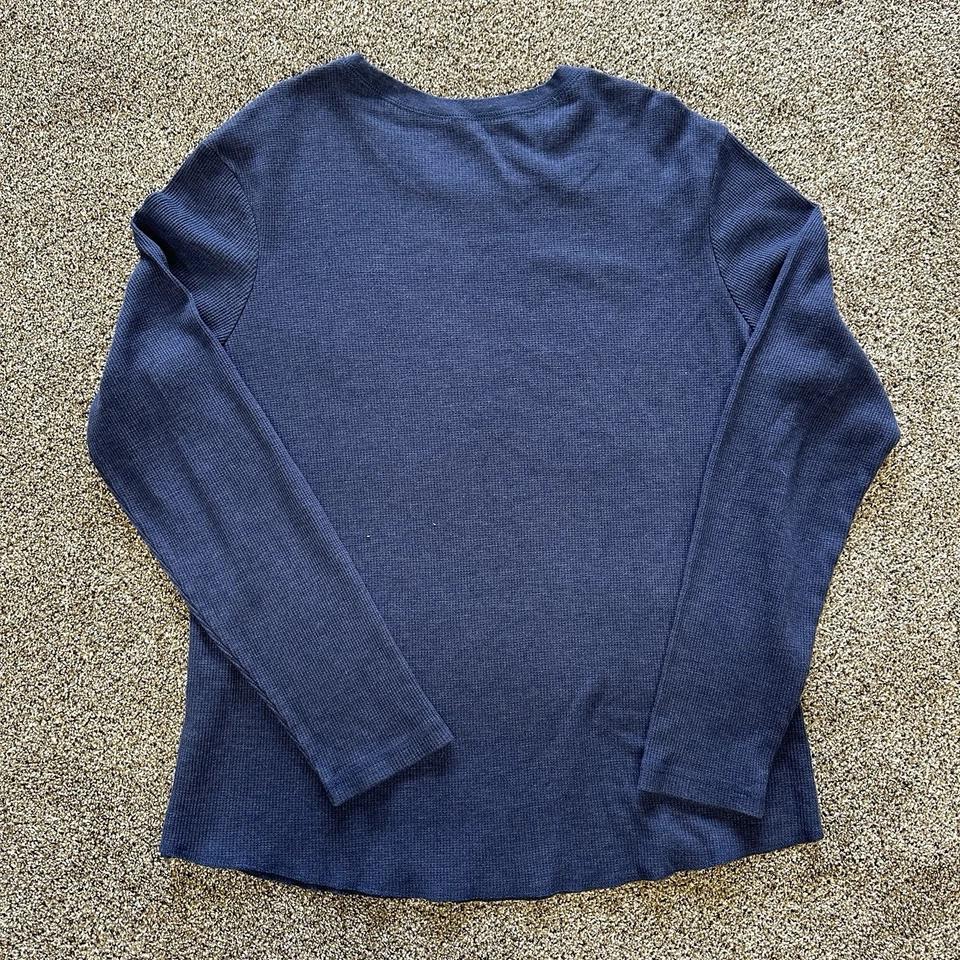 Y&R Young & Reckless Para Hombres XL Camisa Térmica Manga Larga Azul Marino Camiseta Gráfica Foto 2 de 4