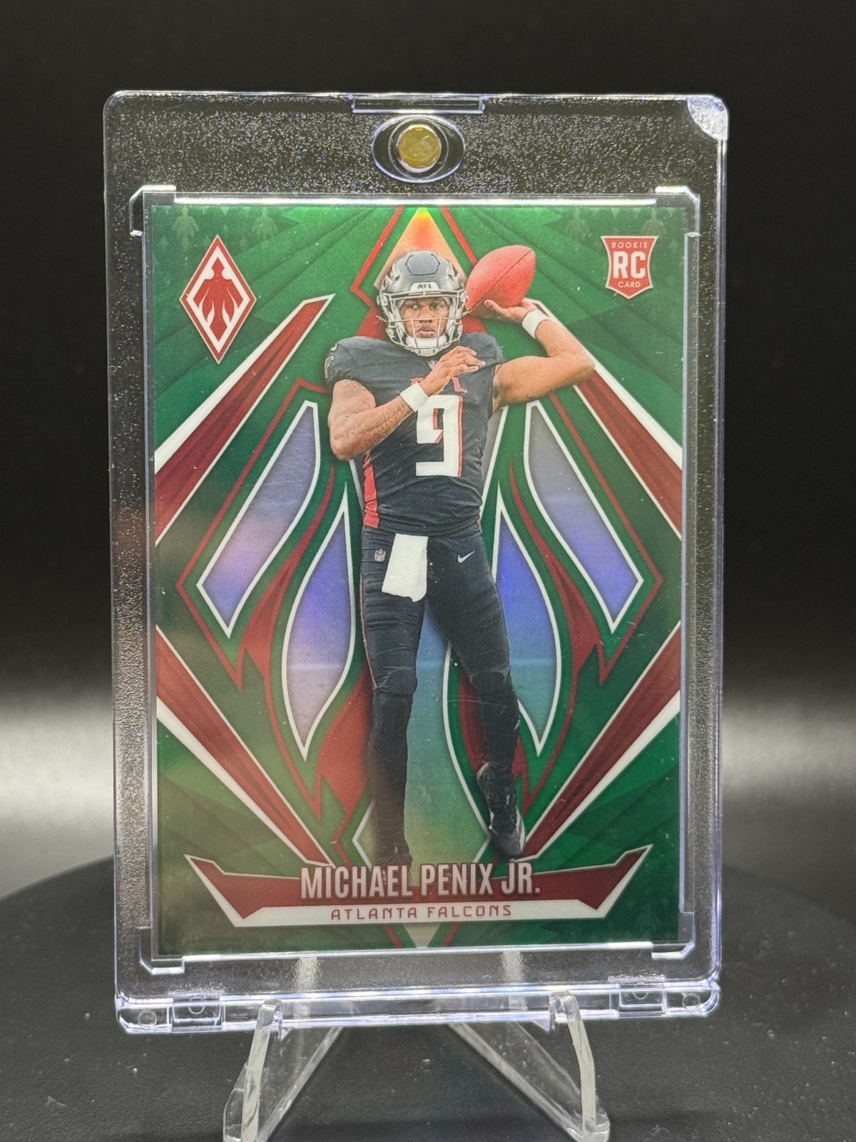 2024 Panini Phoenix Michael Penix Jr ROOKIE - Green #229 /25