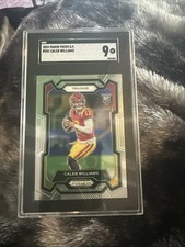 Caleb Williams Prizm Draft Picks Graded 9