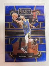 2023-24 Panini Select Blue Concourse Prizm Stephen Curry #56 Warriors