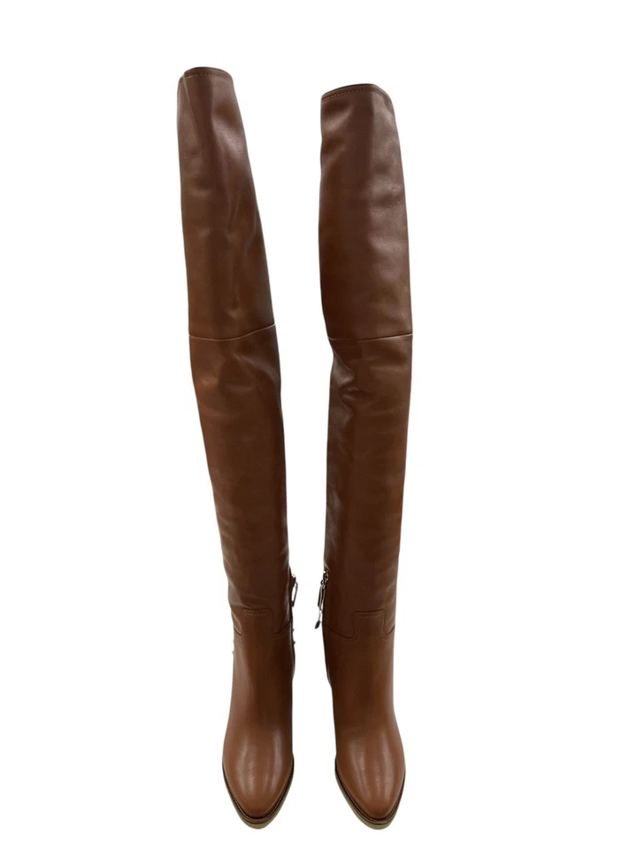 NUEVO EN CAJA $1,895 Valentino Garavani Rockstud Cordero Piel de Oveja Botas Altas Talla:36 (US 6) Foto 4 de 4