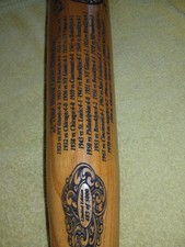 Autographed Yankee Collectable Baseball Bat - Heavy Hitter #485 Out Of 5000